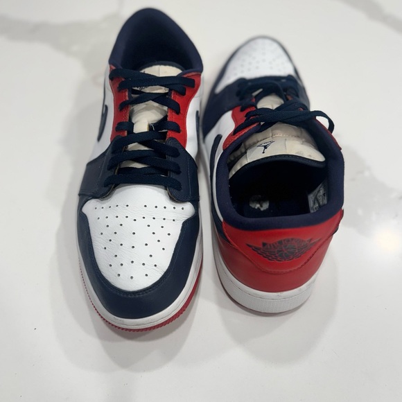 Air Jordan 1 Low Golf 'USA' Red White and Blue - Picture 10 of 10